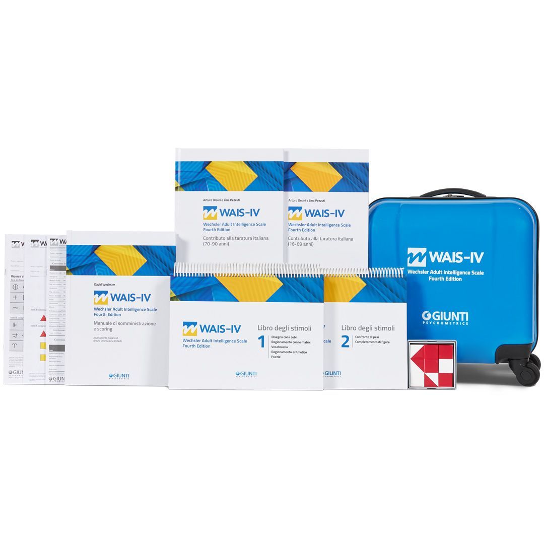 WAIS-IV - Wechsler Adult Intelligence Scale 4° edizione - Kit 