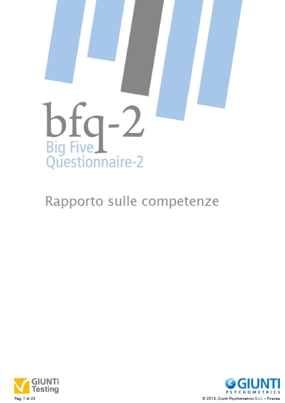 BFQ-2 - Big Five Questionnaire - 2