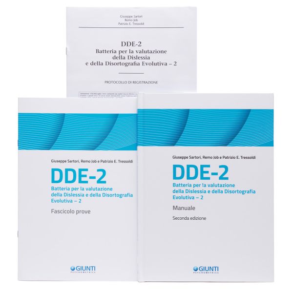 DDE-2 - Batteria per la Valutazione della Dislessia e della Disortografia Evolutiva - Seconda edizione